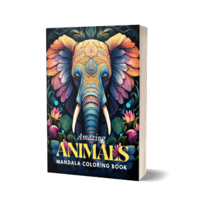 Amazing Animals Mandala Coloring Book